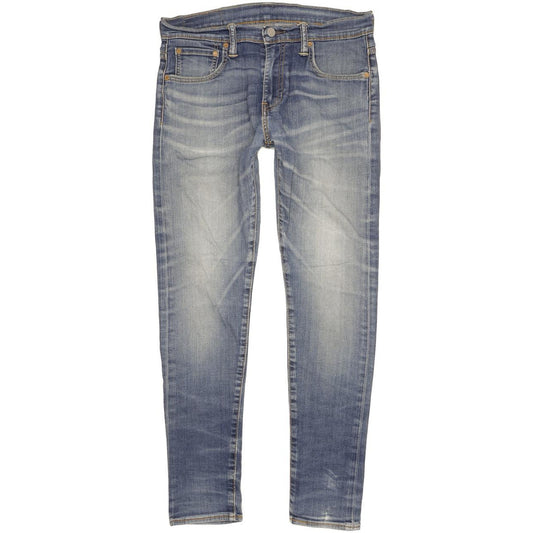 Levi's 520 Men Blue Skinny Slim Stretch Jeans W30 L30