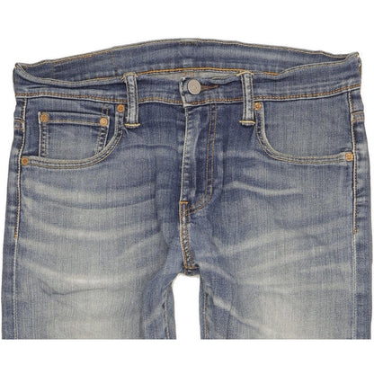 Levi's 520 Men Blue Skinny Slim Stretch Jeans W30 L30