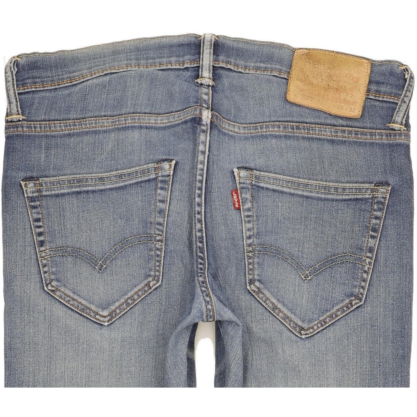 Levi's 520 Men Blue Skinny Slim Stretch Jeans W30 L30