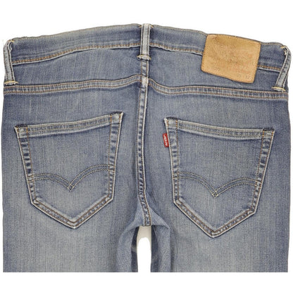 Levi's 520 Men Blue Skinny Slim Stretch Jeans W30 L30