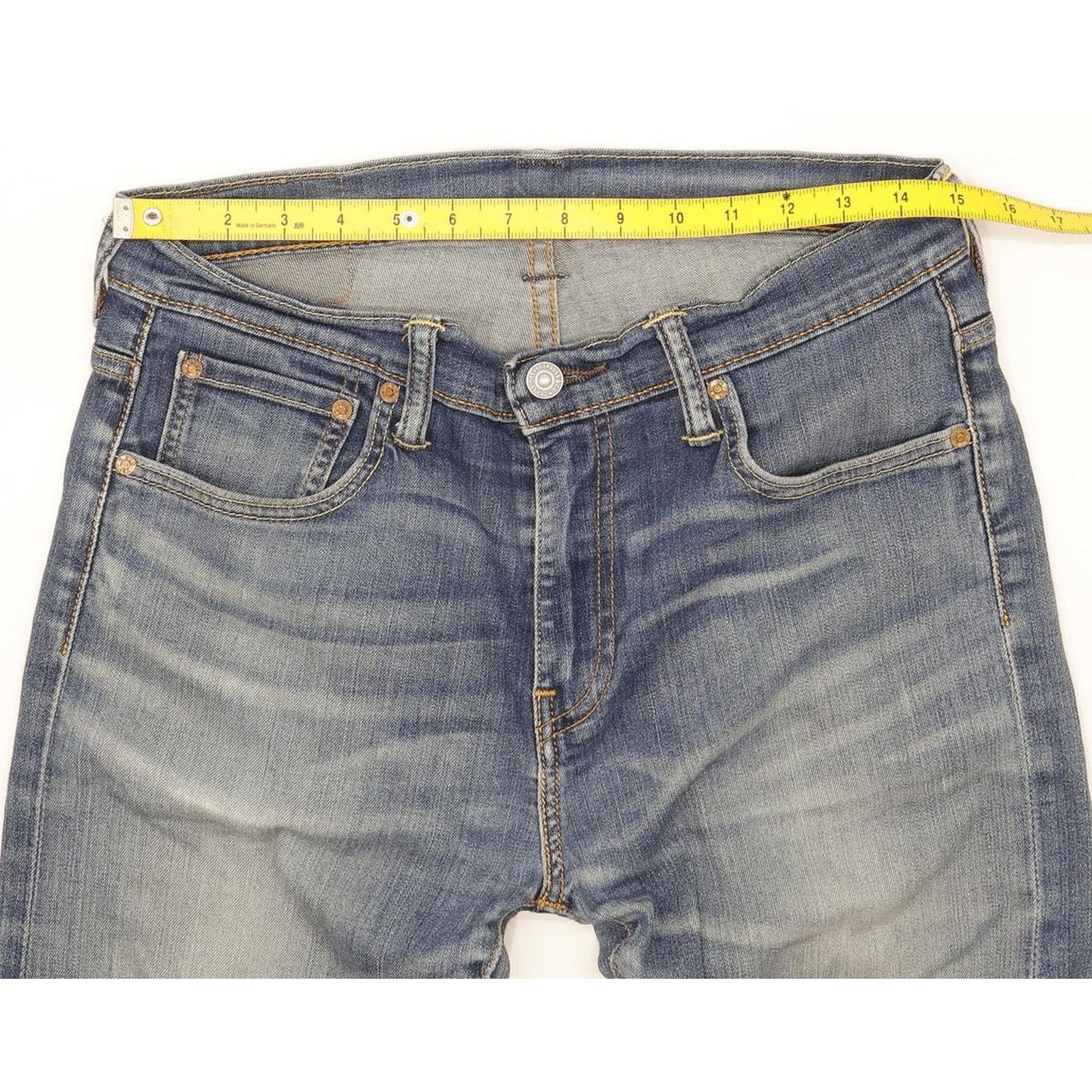 Levi's 520 Men Blue Skinny Slim Stretch Jeans W30 L30