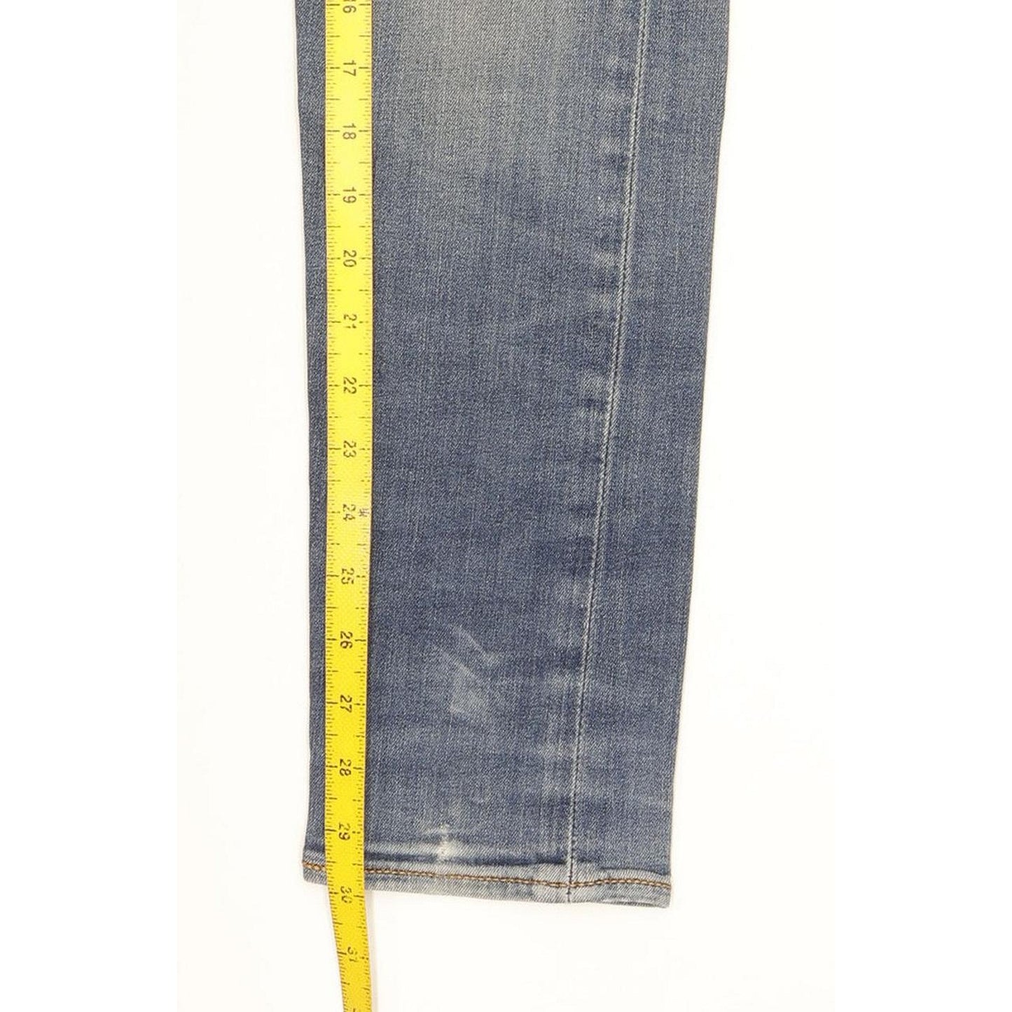 Levi's 520 Men Blue Skinny Slim Stretch Jeans W30 L30