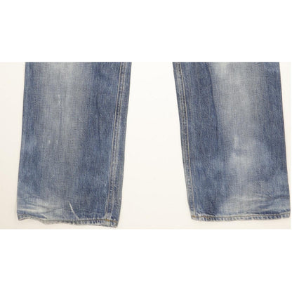G-Star Attacc Men Blue Straight Regular Jeans W33 L34