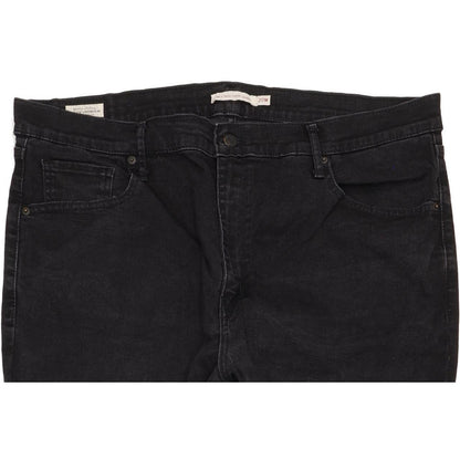 Levi's Mile Black Skinny Slim Stretch Jeans High Waisted W40 L31