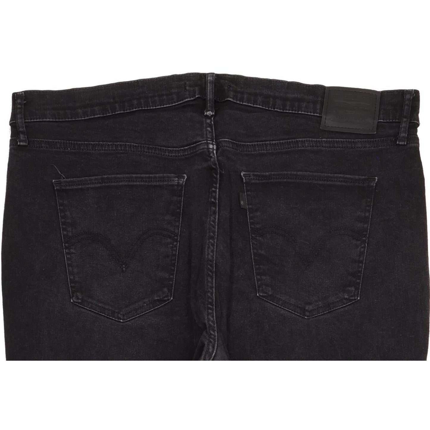 Levi's Mile Black Skinny Slim Stretch Jeans High Waisted W40 L31