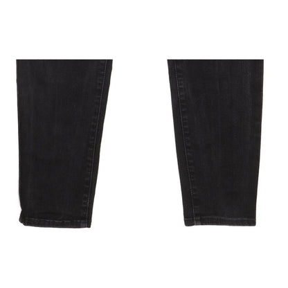 Levi's Mile Black Skinny Slim Stretch Jeans High Waisted W40 L31