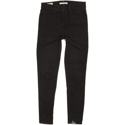 Levi's 720 Women Black Skinny Slim Stretch Jeans W27 L27