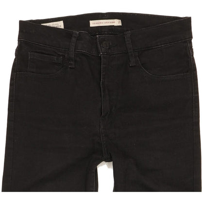Levi's 720 Women Black Skinny Slim Stretch Jeans W27 L27