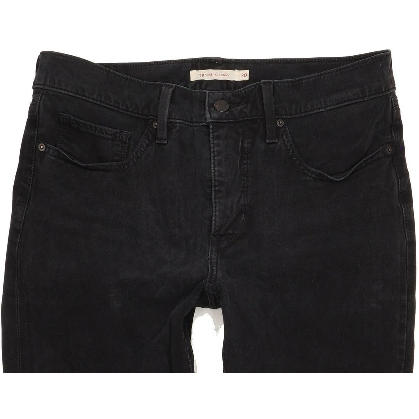Levi's 311 Shaping Women Black Skinny Slim Stretch Jeans W30 L34