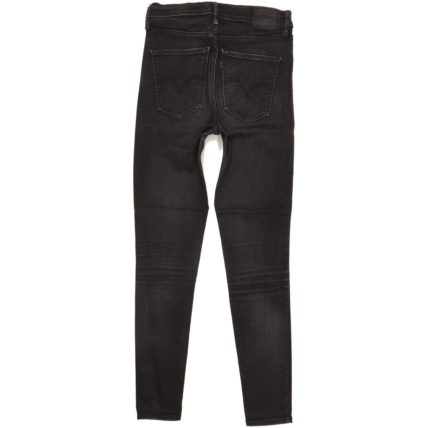 Levi's Mile Black Skinny Slim Stretch Jeans High Waisted W28 L30
