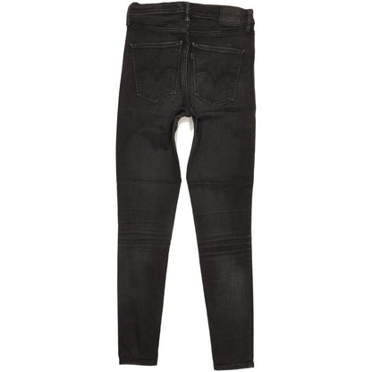 Levi's Mile Black Skinny Slim Stretch Jeans High Waisted W28 L30