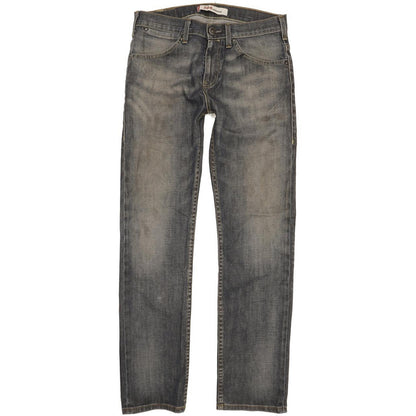 Levi's 504 Men Blue Straight Regular Stretch Jeans W30 L31