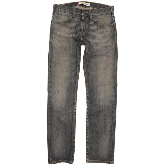 Levi's 504 Men Blue Straight Regular Stretch Jeans W30 L31
