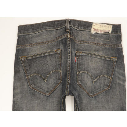 Levi's 504 Men Blue Straight Regular Stretch Jeans W30 L31