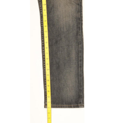 Levi's 504 Men Blue Straight Regular Stretch Jeans W30 L31