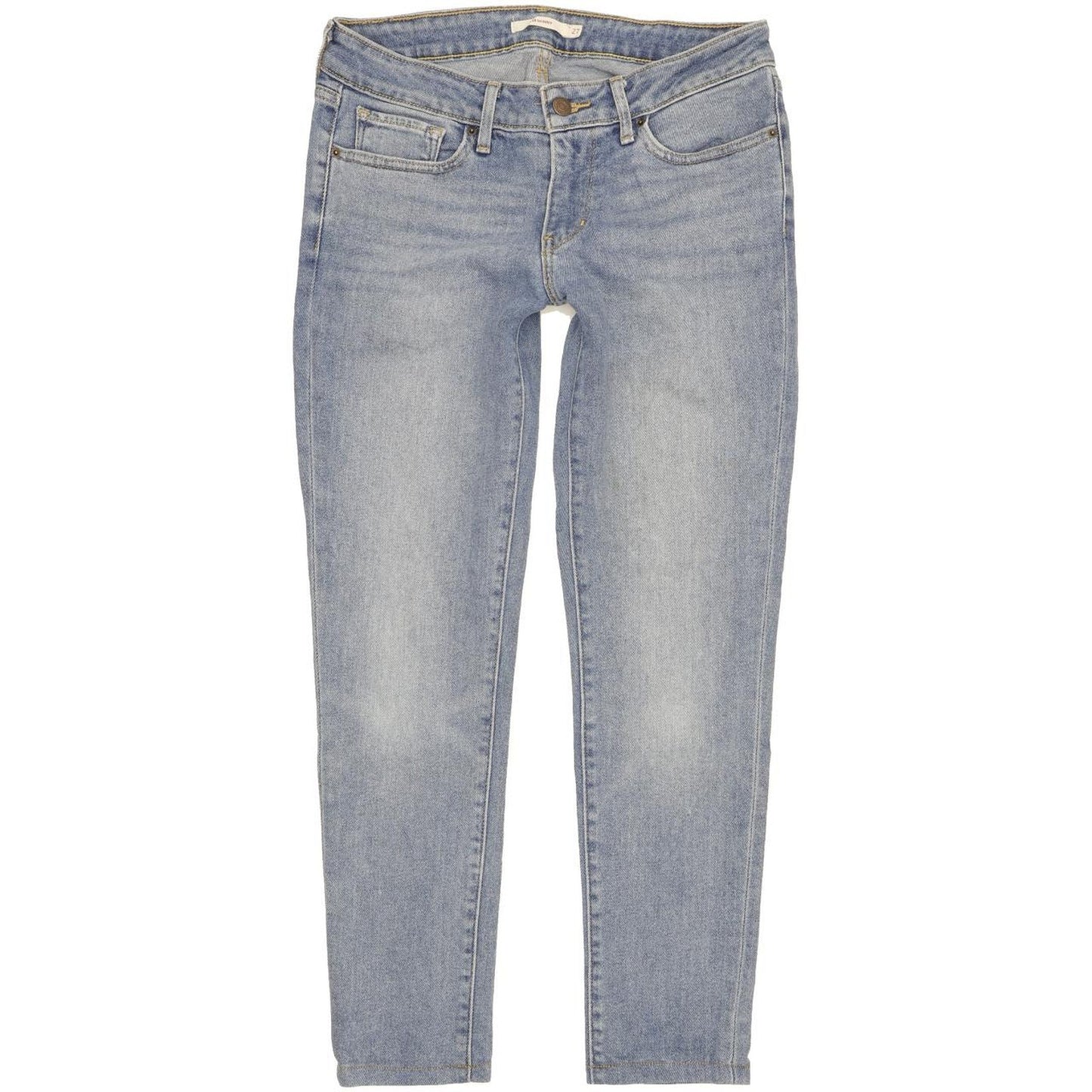 Levi's 711 Women Blue Skinny Slim Stretch Jeans W27 L27