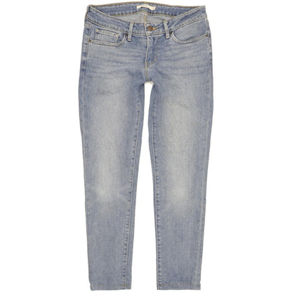 Levi's 711 Women Blue Skinny Slim Stretch Jeans W27 L27