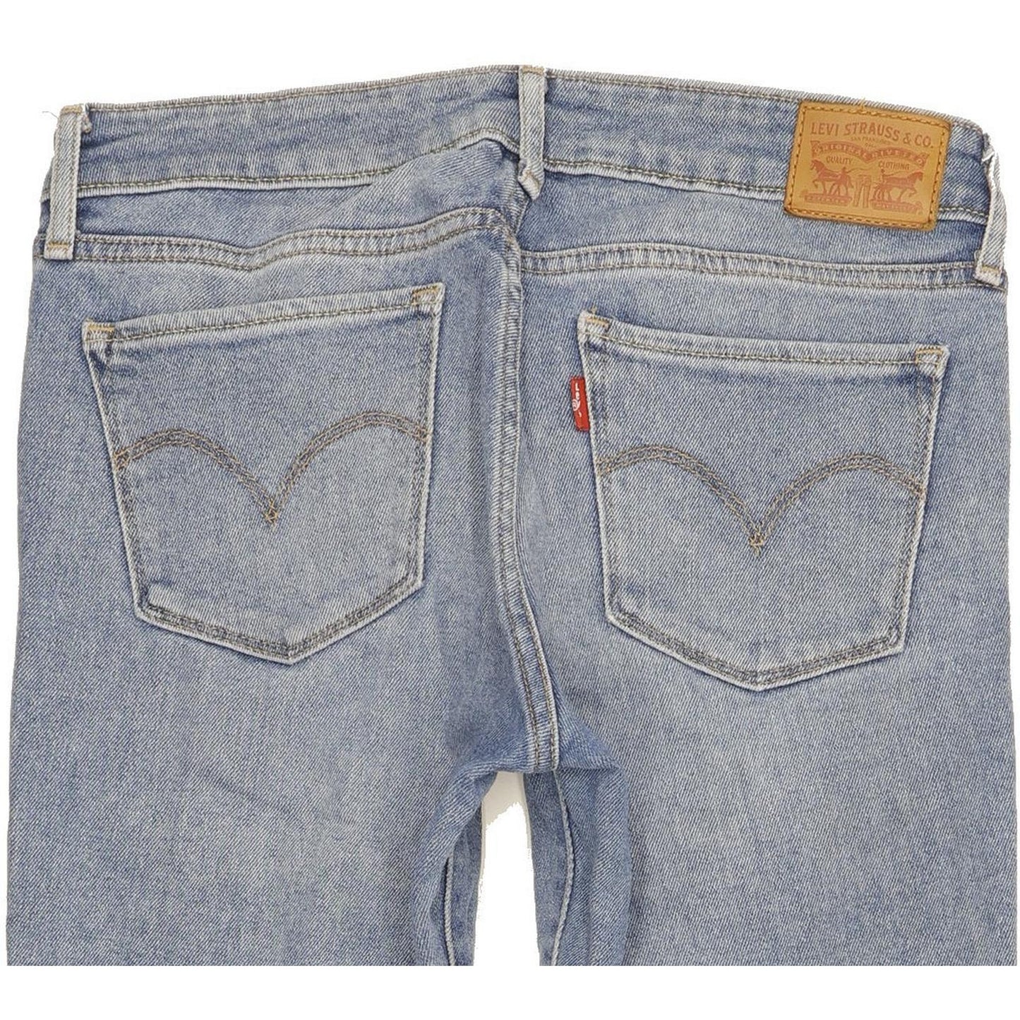 Levi's 711 Women Blue Skinny Slim Stretch Jeans W27 L27