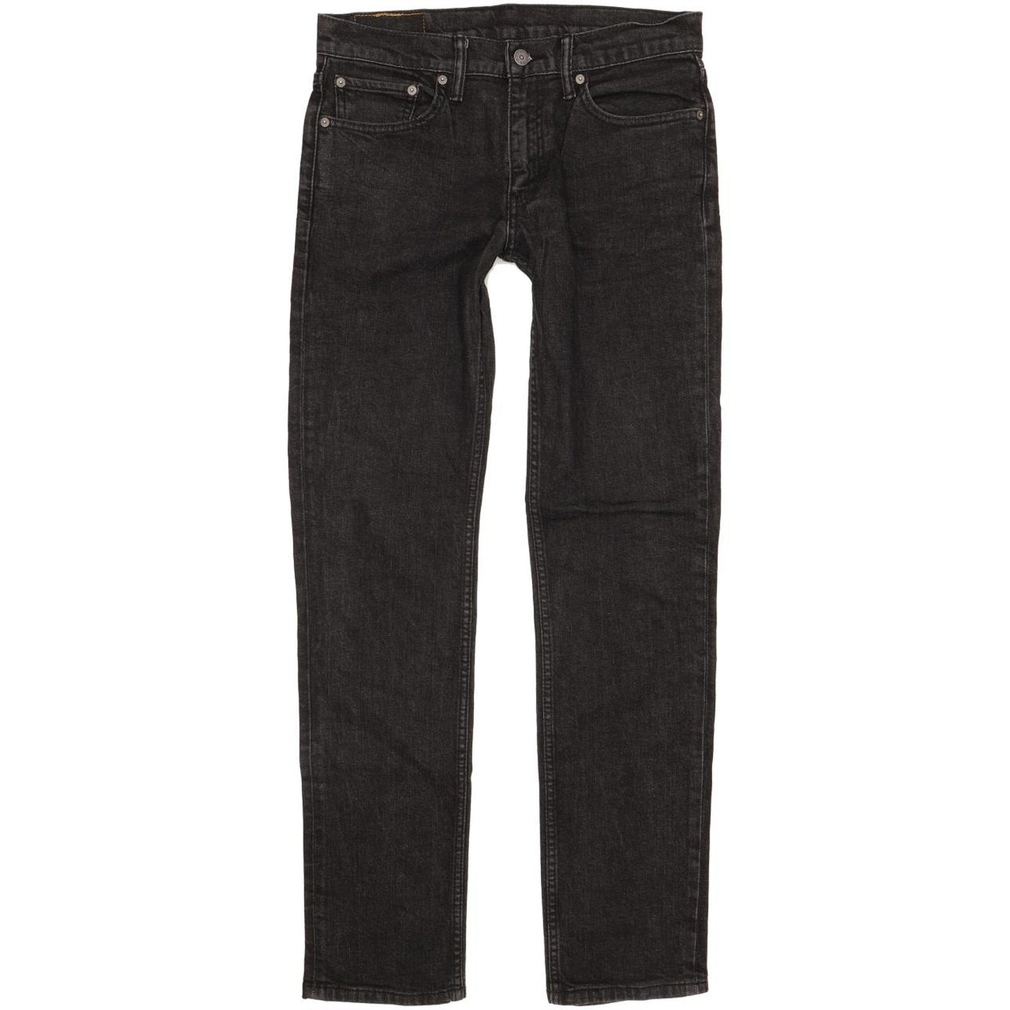 Levi's 511 Men Black Straight Slim Stretch Jeans W32 L33