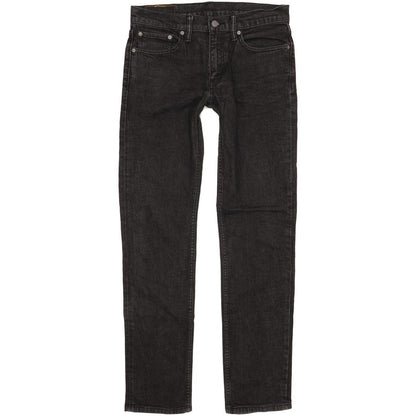 Levi's 511 Men Black Straight Slim Stretch Jeans W32 L33