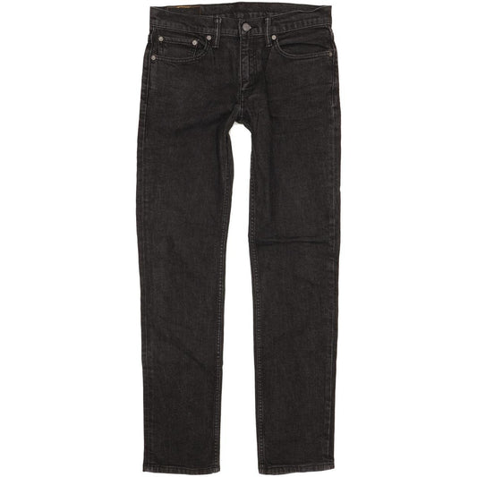 Levi's 511 Men Black Straight Slim Stretch Jeans W32 L33