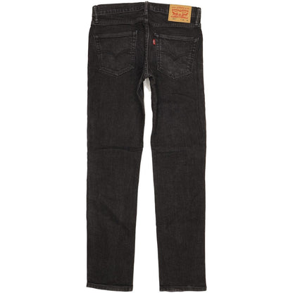 Levi's 511 Men Black Straight Slim Stretch Jeans W32 L33