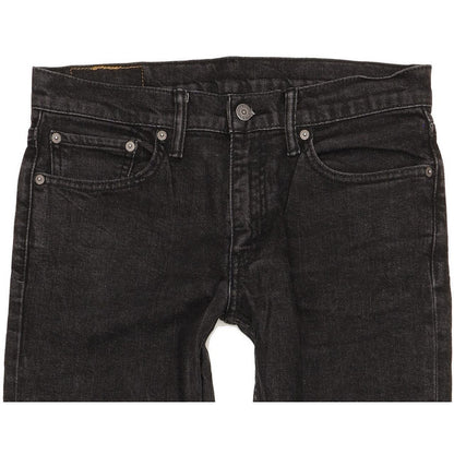 Levi's 511 Men Black Straight Slim Stretch Jeans W32 L33