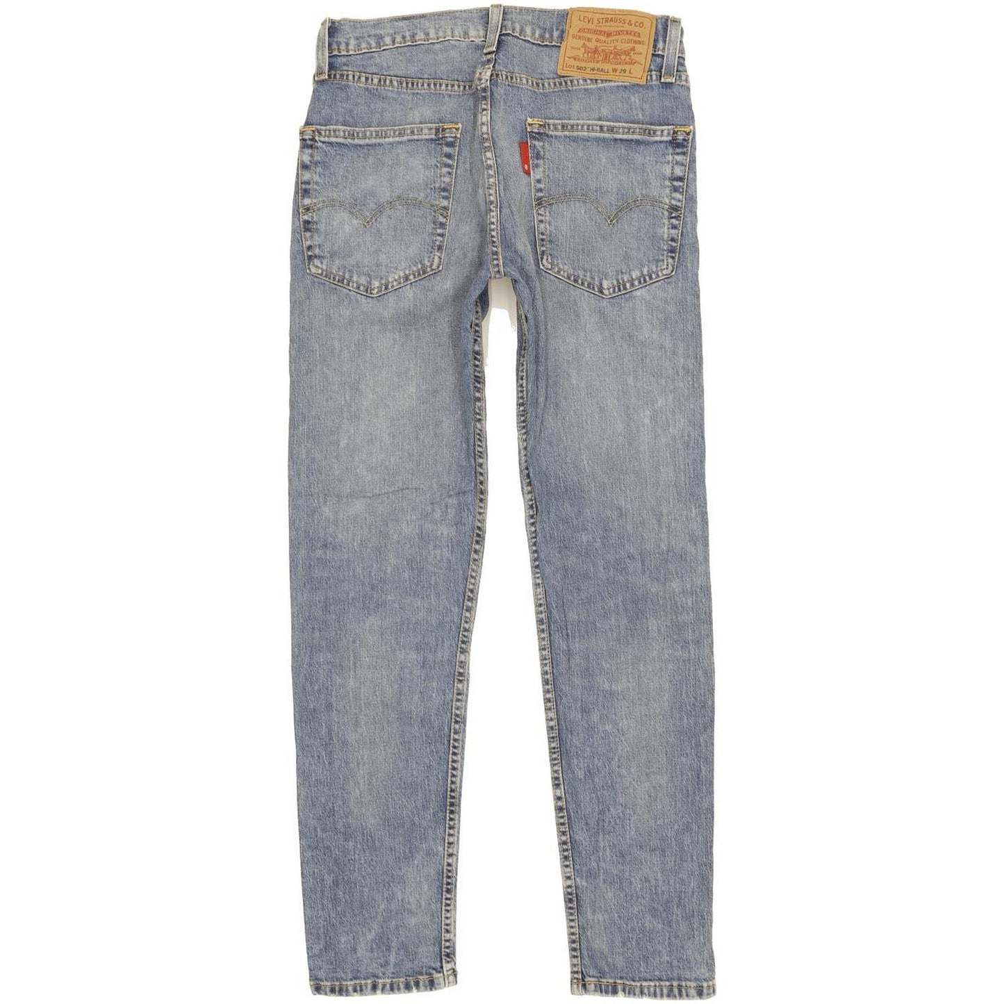 Levi's 502 Hi-Ball Men Blue Tapered Regular Stretch Jeans W29 L30