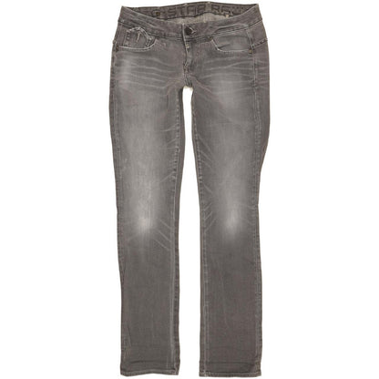 G-Star Corvet Men Grey Straight Slim Stretch Jeans W30 L34