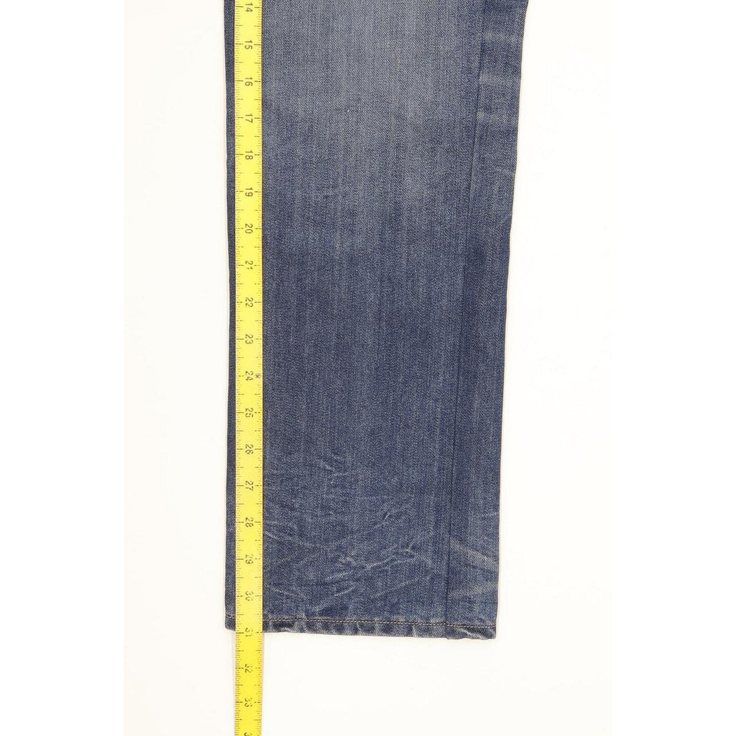 G-Star Attacc Men Blue Straight Slim Stretch Jeans W37 L31