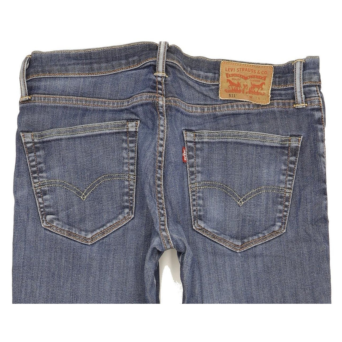 Levi's 511 Men Blue Straight Slim Jeans W30 L29