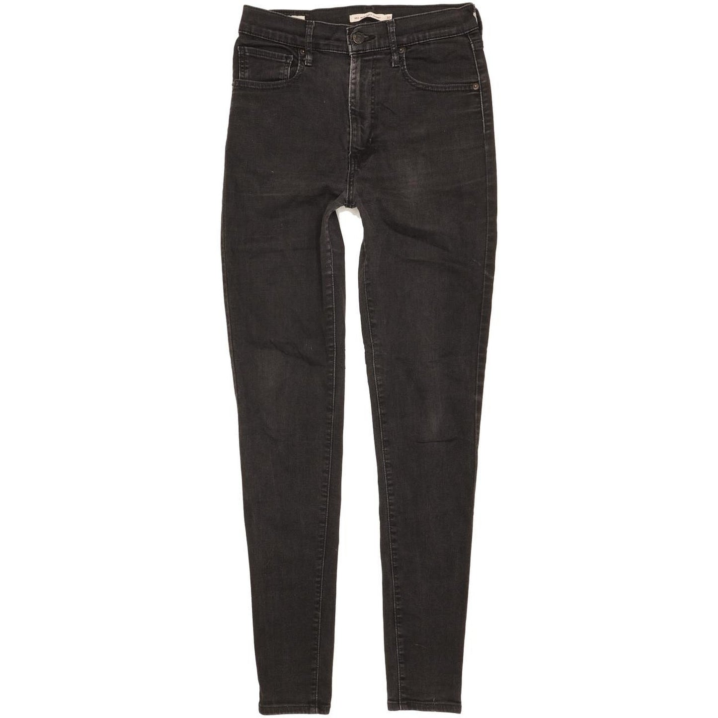 Levi's Mile Black Skinny Slim Stretch Jeans High Waisted W30 L30