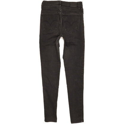 Levi's Mile Black Skinny Slim Stretch Jeans High Waisted W30 L30