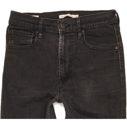 Levi's Mile Black Skinny Slim Stretch Jeans High Waisted W30 L30