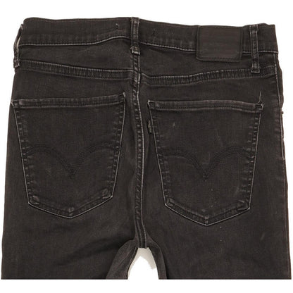 Levi's Mile Black Skinny Slim Stretch Jeans High Waisted W30 L30