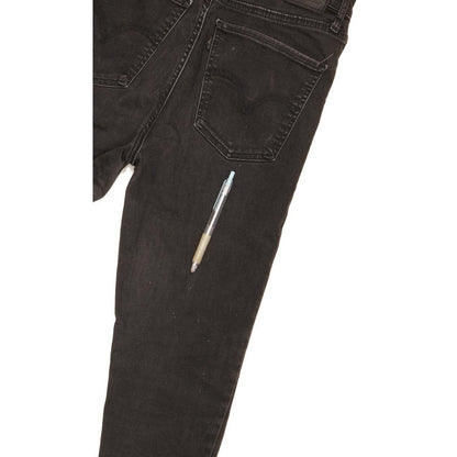 Levi's Mile Black Skinny Slim Stretch Jeans High Waisted W30 L30