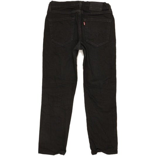 Levi's 511 Men Black Straight Slim Stretch Jeans W31 L26