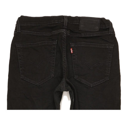 Levi's 511 Men Black Straight Slim Stretch Jeans W31 L26