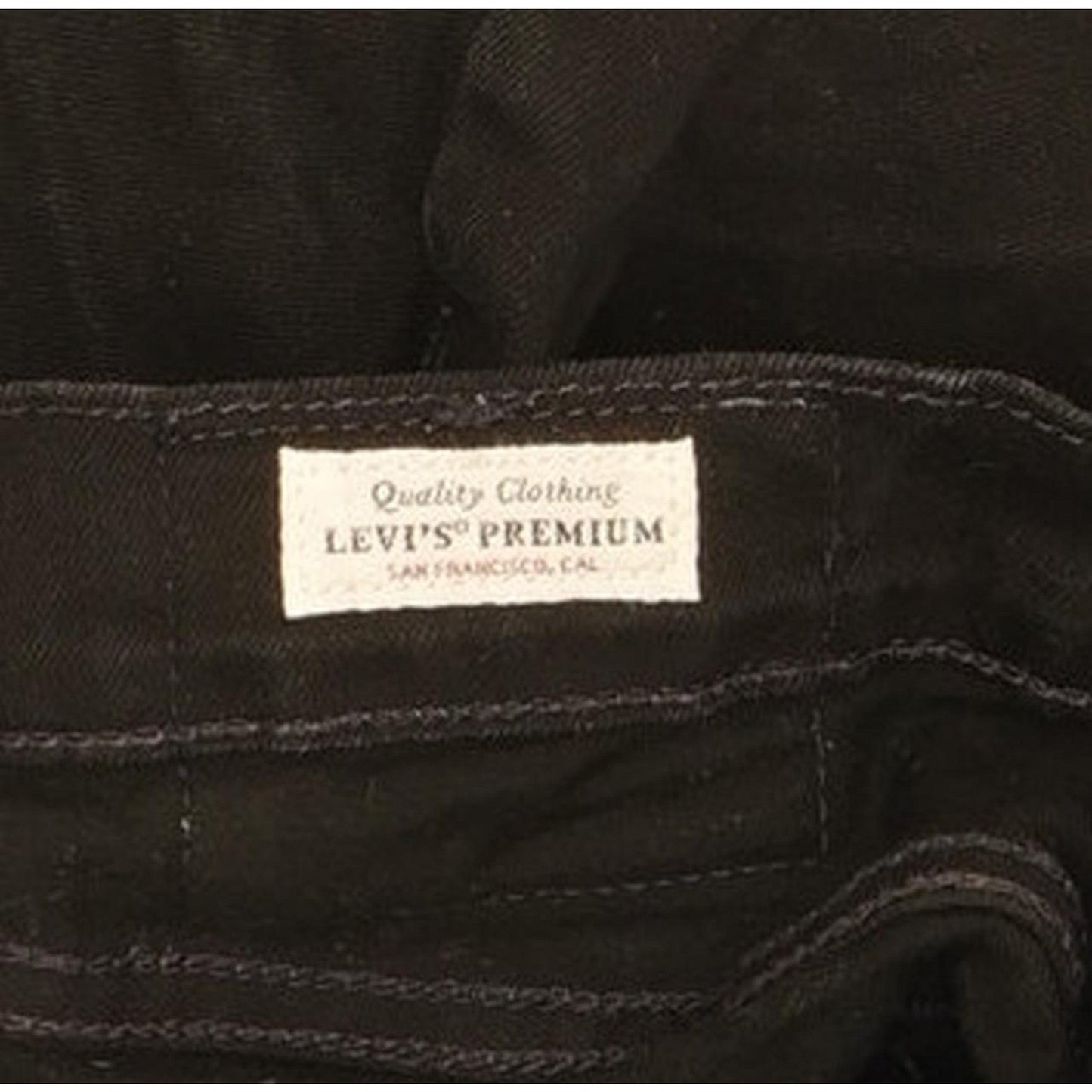 Levi's 511 Men Black Straight Slim Stretch Jeans W31 L26