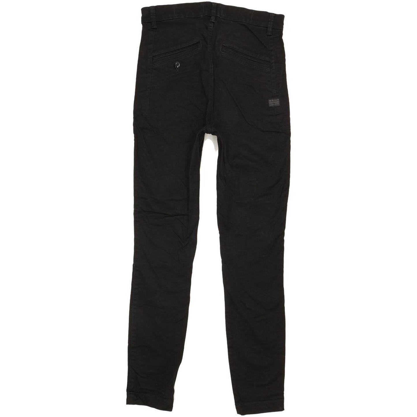 G-Star Weld Black Skinny Slim Chino Stretch Jeans High Waisted W30 L30