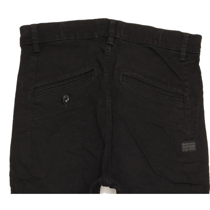 G-Star Weld Black Skinny Slim Chino Stretch Jeans High Waisted W30 L30