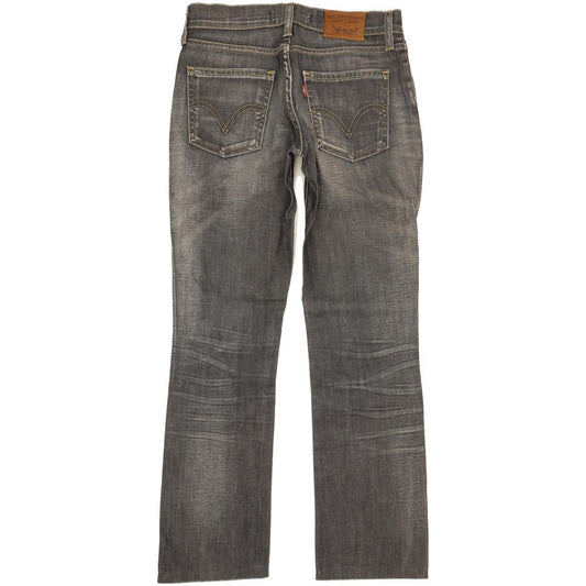 Levi's 528 Women Navy Straight Slim Stretch Jeans W27 L28
