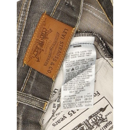 Levi's 528 Women Navy Straight Slim Stretch Jeans W27 L28