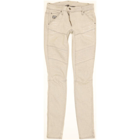 G-Star Occo 5620 Women Grey Skinny Slim Stretch Jeans W26 L32