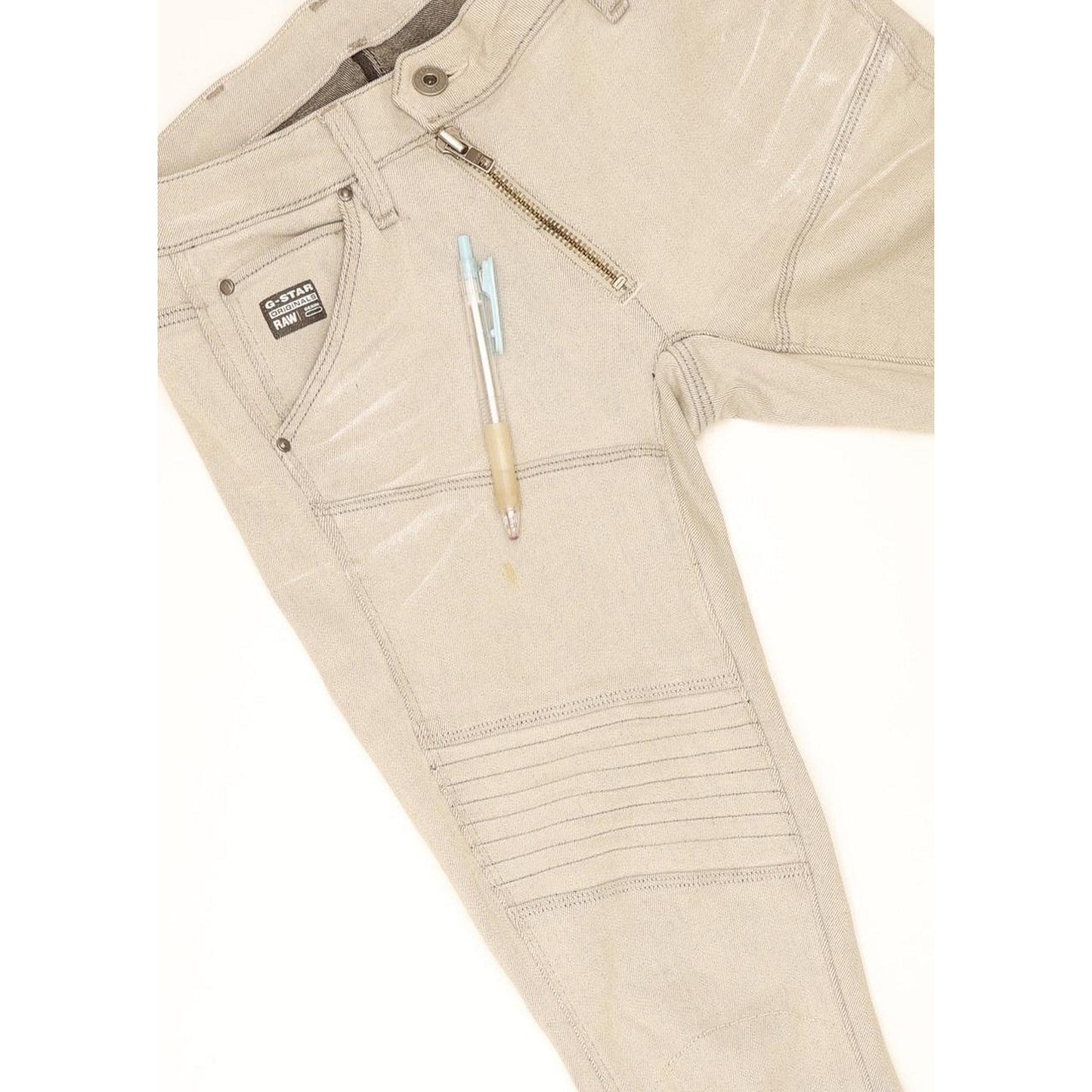 G-Star Occo 5620 Women Grey Skinny Slim Stretch Jeans W26 L32