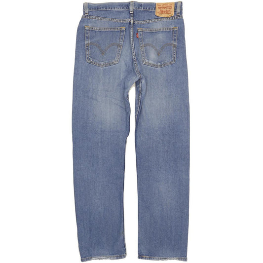 Levi's 520 Men Blue Straight Regular Jeans W34 L32