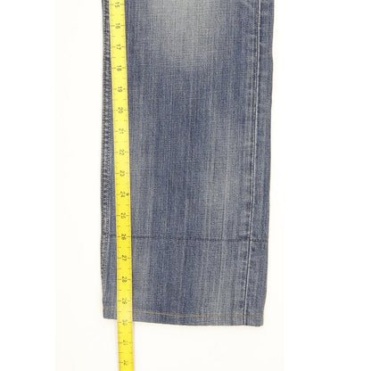 Levi's 522 Men Blue Straight Slim Jeans W32 L30