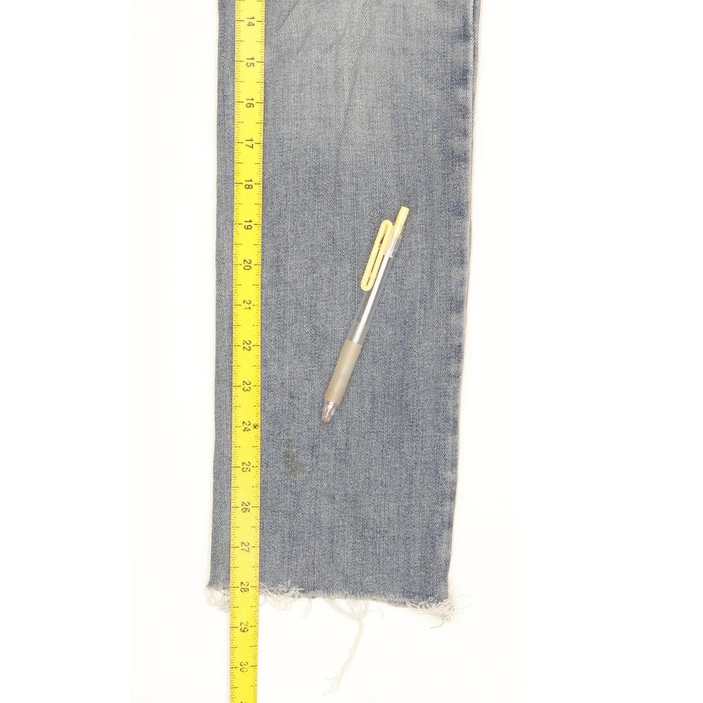 Levi's 724 Women Blue Straight Slim Stretch Jeans W25 L28