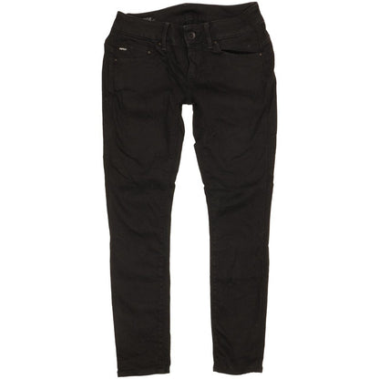 G-Star Midge Women Black Skinny Slim Stretch Jeans W28 L26