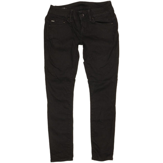 G-Star Midge Women Black Skinny Slim Stretch Jeans W28 L26